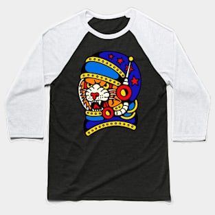 Tiger space astronaut Baseball T-Shirt